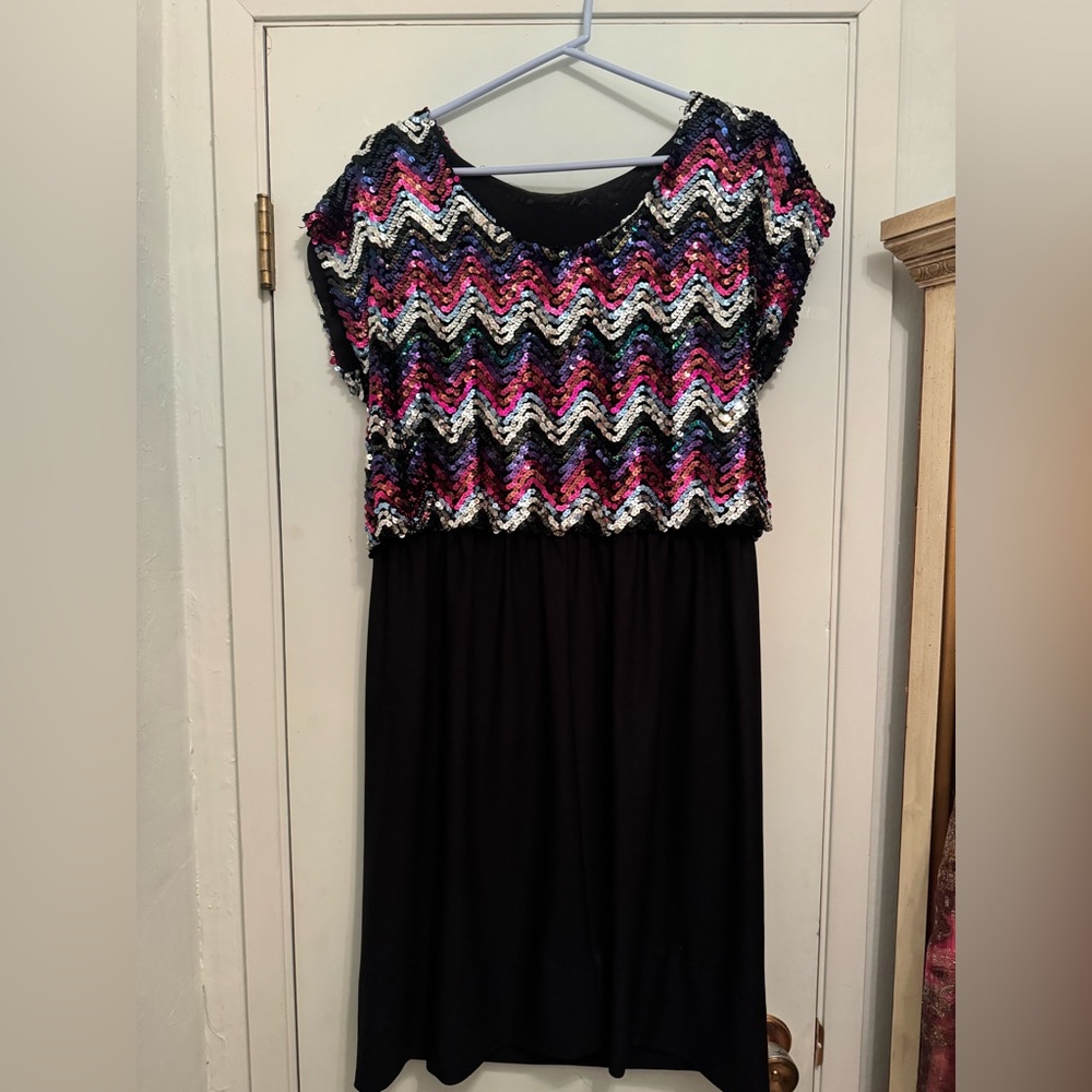 Vintage Sequin dress!